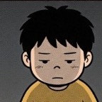 Kenji, looking sad